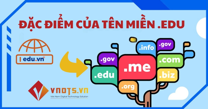 Đặc điểm của tên miền .EDU