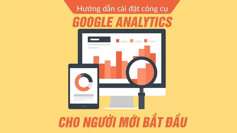 Đầu tiên bạn truy cập vào link Google Analytics để bắt đầu tạo tài khoản mới. 