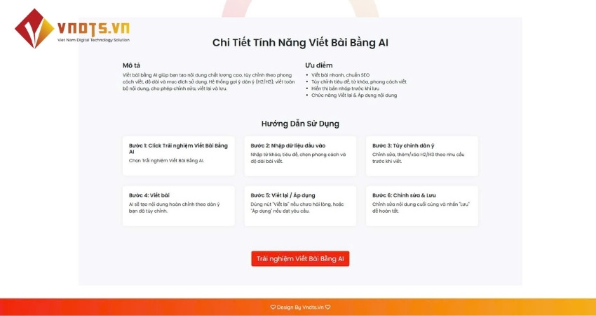 Hướng dẫn sử dụng AI để viết bài chuẩn SEO tự động