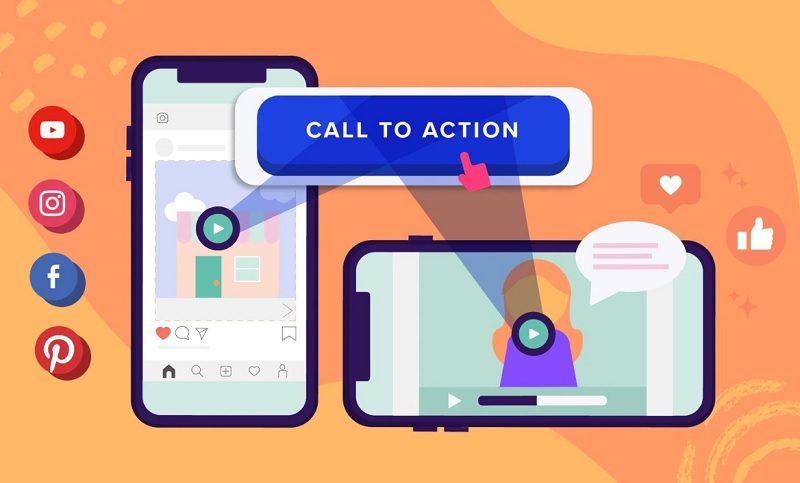 Call to Action chính là lời kêu gọi, thúc giục các hành động từ người dùng khi ghé qua website.