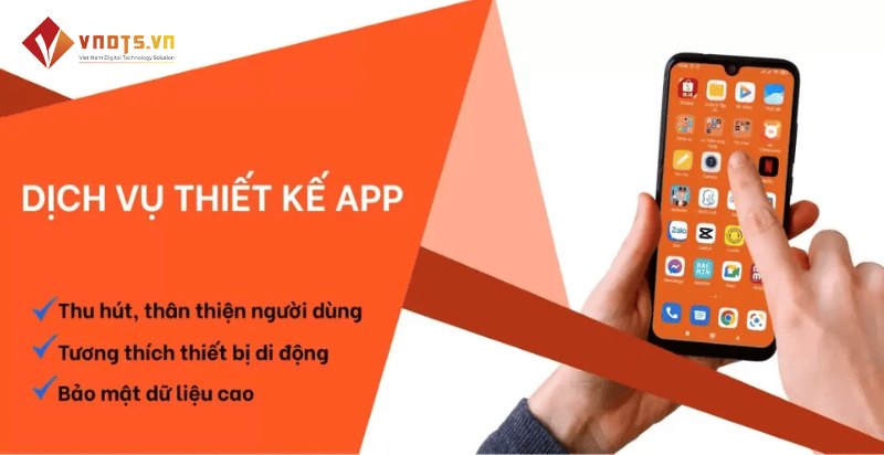 Dịch vụ thiết kế app VNDTS cung cấp, cập nhật thông tin thường xuyên cho khách hàng. 