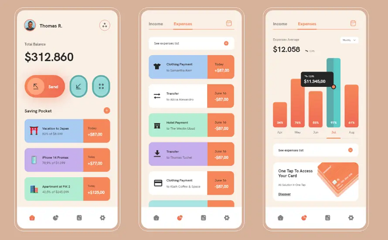 Trong App Finany, người dùng có thể đặt mục tiêu tiết kiệm để theo dõi và quản lý việc chi tiêu của mình. 