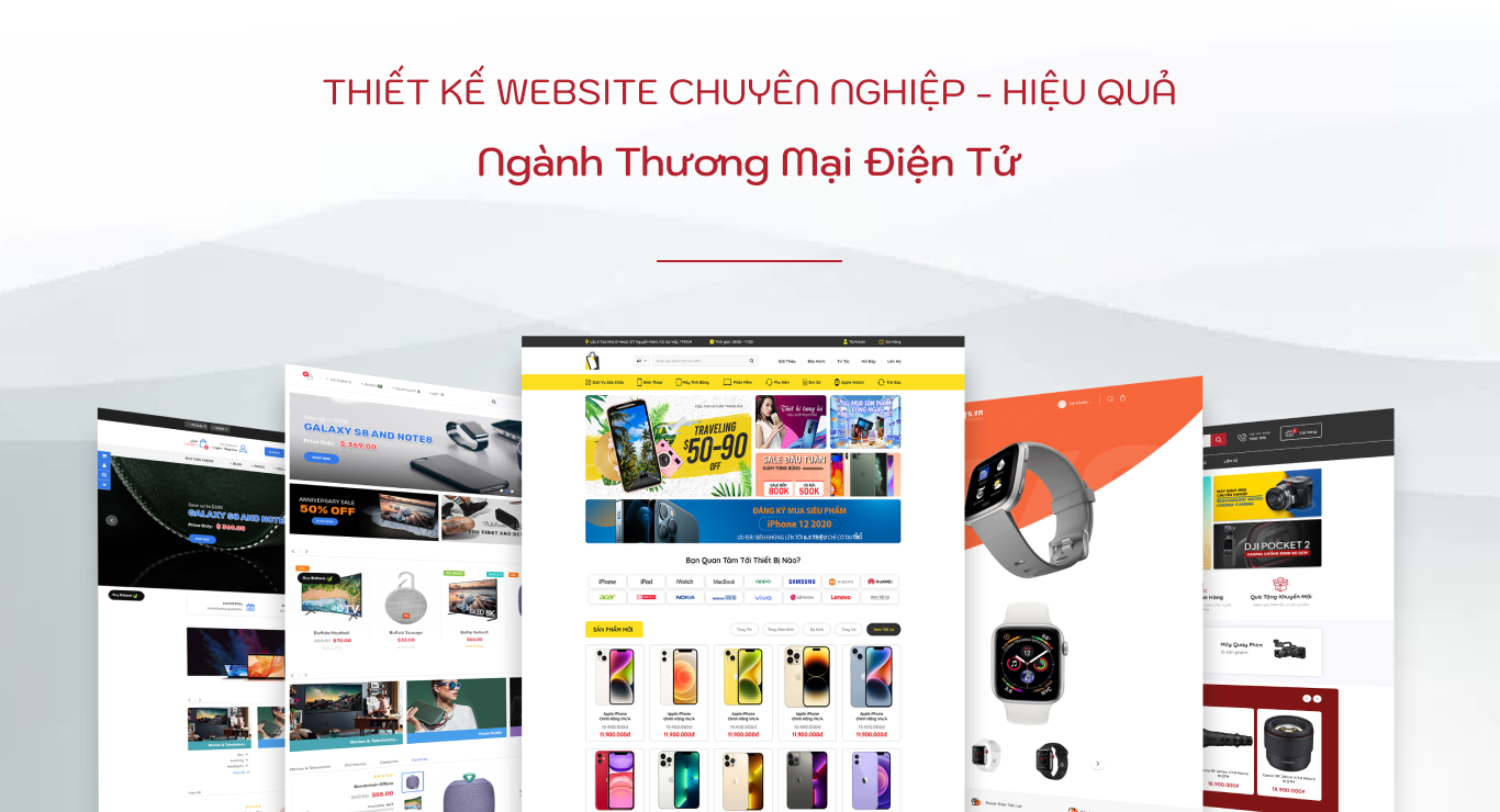 Thiết Kế Website Thương Mại Điện Tử
