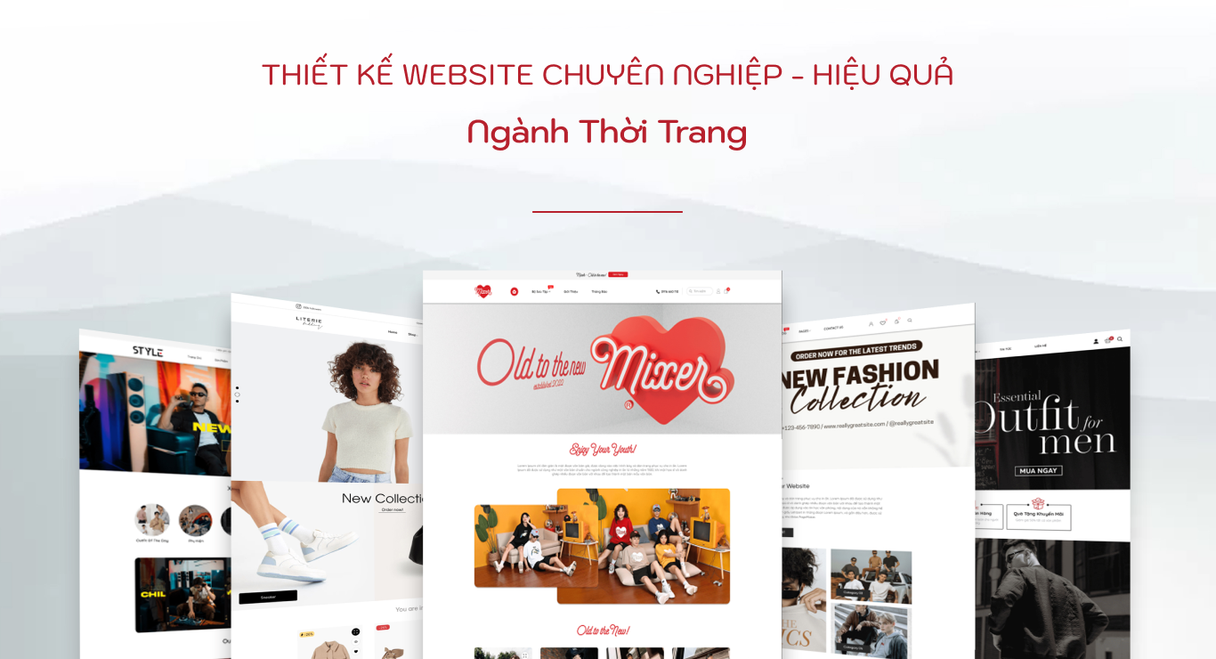Thiết Kế Website Thời Trang