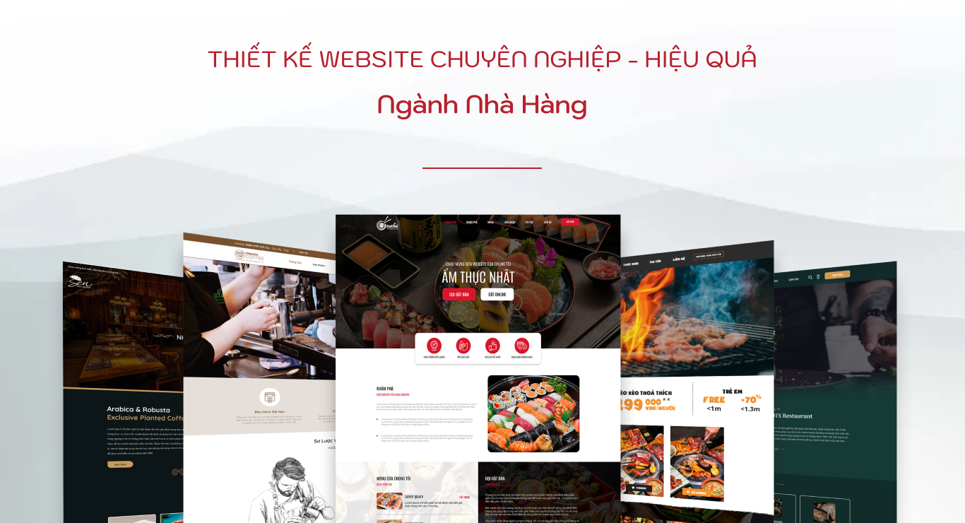 Thiết Kế Website Nhà Hàng