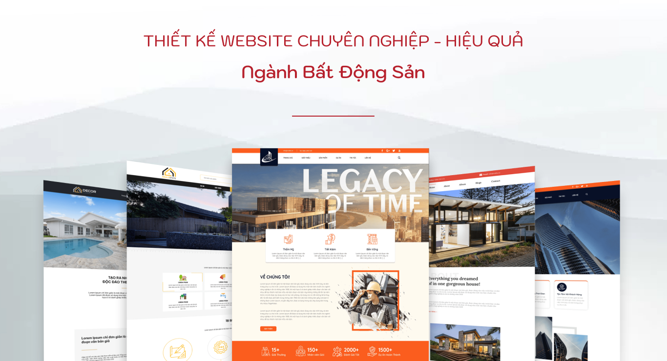 Thiết Kế Website Bất Động Sản
