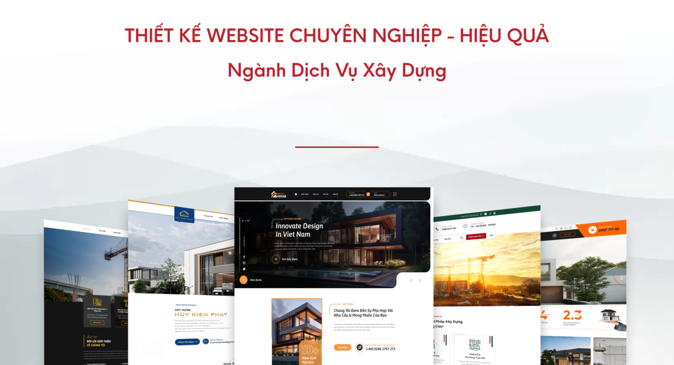 Thiết Kế Website Xây Dựng