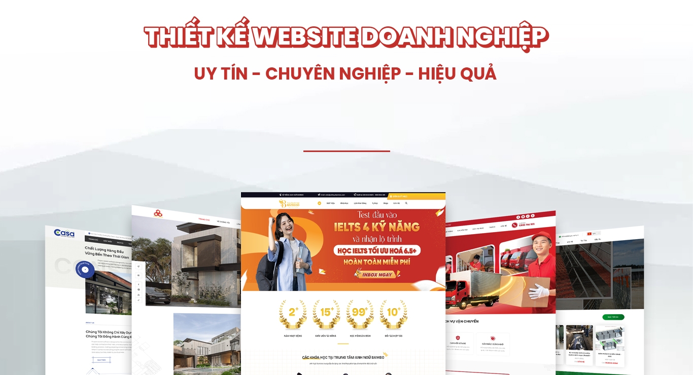 Thiết kế website doanh nghiệp