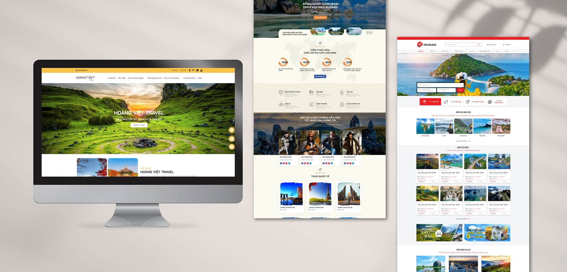 Thiết Kế Website Du Lịch