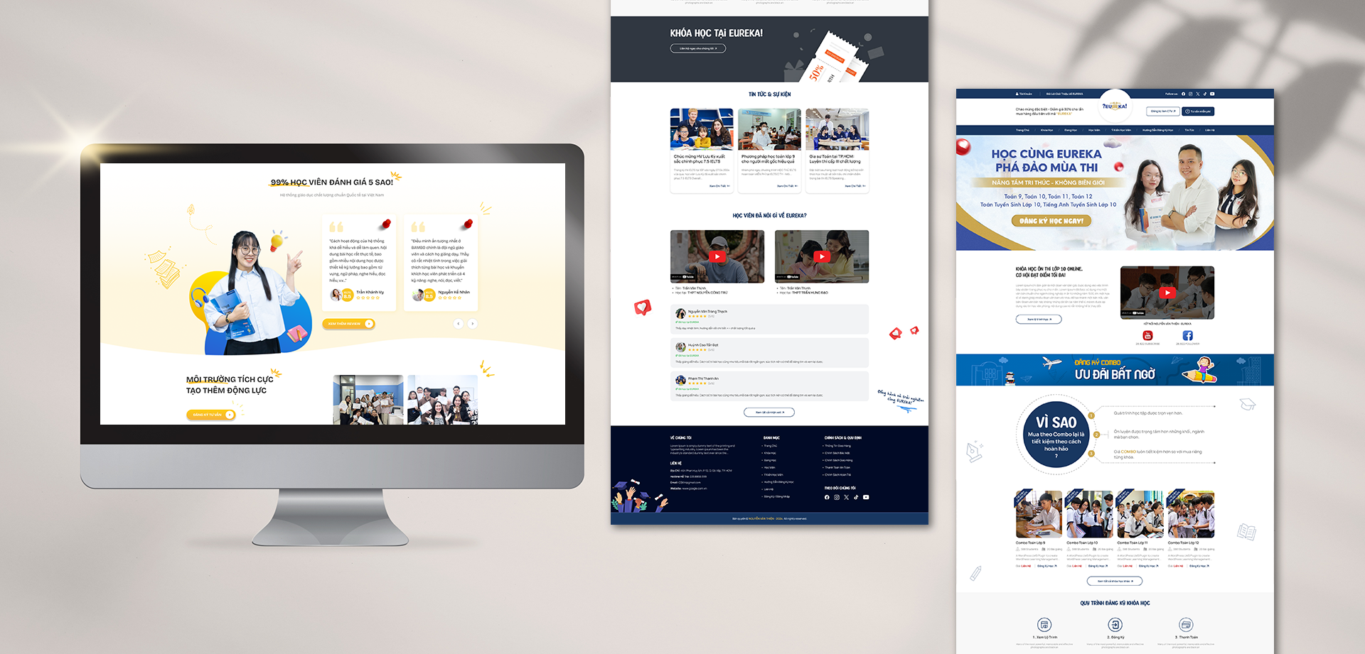 Thiết Kế Website Bán Khóa Học