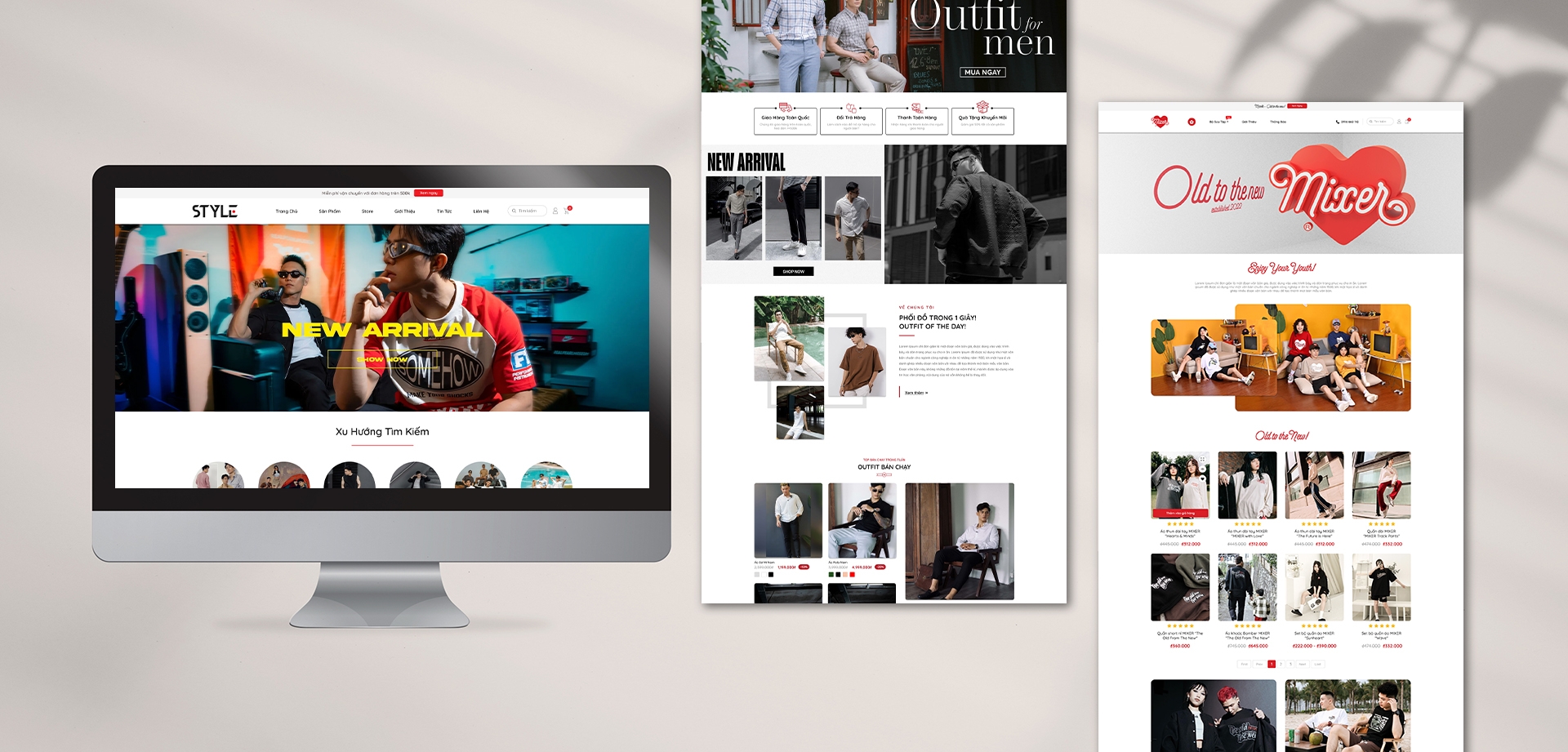 Thiết Kế Website Thời Trang