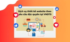 Dịch Vụ Thiết Kế Website Theo Yêu Cầu Độc Quyền Tại VNDTS