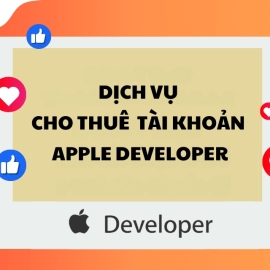 Cho thuê tài khoản Apple Developer