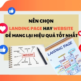 Doanh Nghiệp Nên Chọn Landing Page Hay Website?