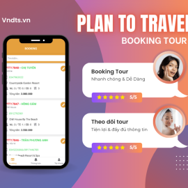 Thiết Kế App Du Lịch