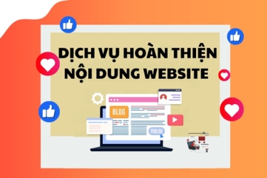 Dịch vụ hoàn thiện nội dung website - VNDTS