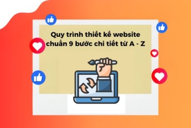 Quy Trình Thiết Kế Website Chuẩn 9 Bước Chi Tiết Từ A - Z