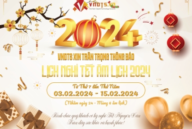 Thông báo lịch nghỉ tết giáp thìn 2024