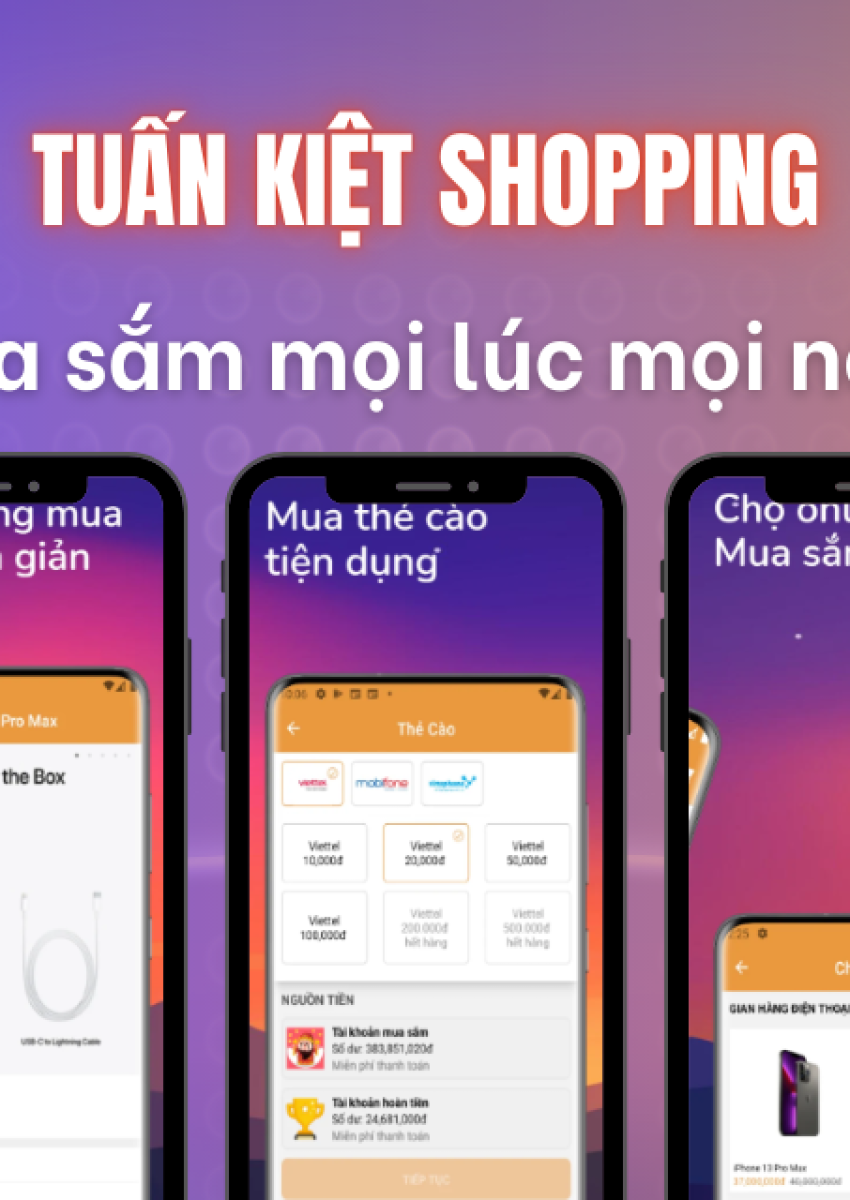 Thiết Kế App Thương Mại Điện Tử