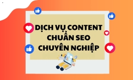 Dịch vụ Content chuẩn SEO Chuyên nghiệp