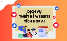 Dịch vụ thiết kế website tích hợp AI - Viết bài SEO tăng hạng website VNDTS